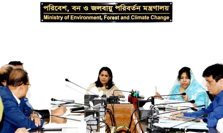 পরিবেশ সংরক্ষণ অধিদপ্তরের ম্যাজিস্ট্রেসি কার্যক্রম শক্তিশালী করা হবে: রিজওয়ানা হাসান