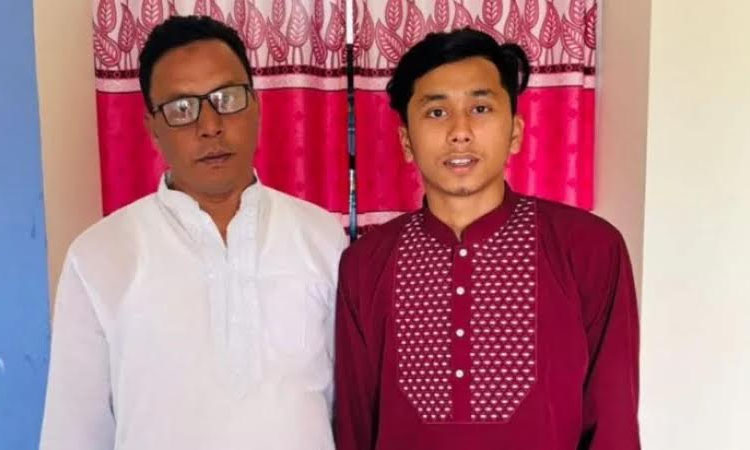 ছেলে হত্যার বিচার চান শহীদ মাহমুদুলের মা-বাবা