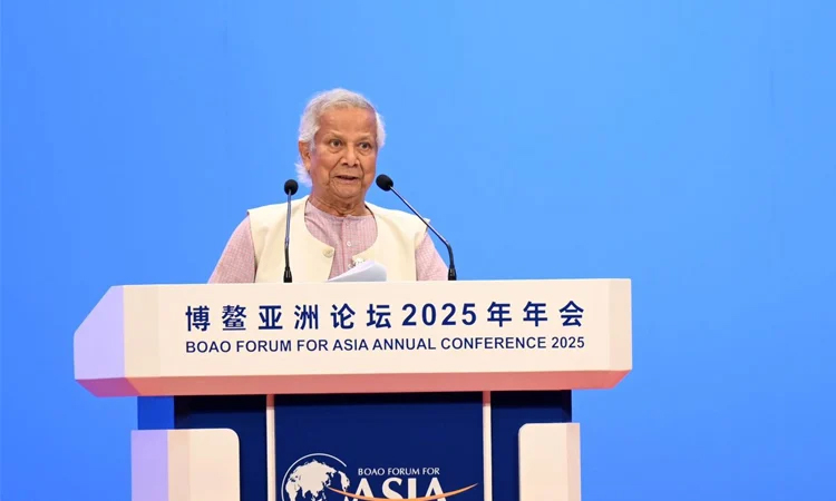 মুনাফার চেয়ে মানুষ ও পৃথিবীকে অগ্রাধিকার দেওয়ার ওপর গুরুত্বারোপ প্রধান উপদেষ্টার