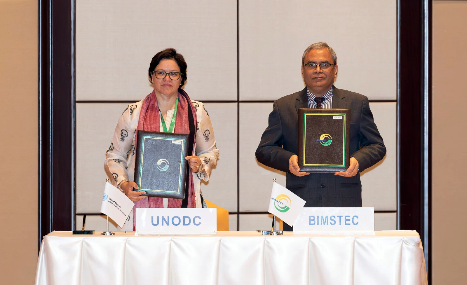 নিরাপত্তা উদ্বেগ নিরসনে বিমসটেক-ইউএনওডিসির মধ্যে সমঝোতা স্মারক সই