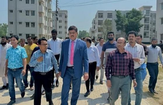নীলফামারী মেডিক্যাল কলেজ পরিদর্শনে স্বাস্থ্য শিক্ষা অধিদপ্তরের মহাপরিচালক