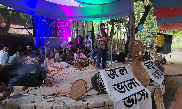 নেত্রকোণায় চৈত্র সংক্রান্তি উপলক্ষে খনার মেলা অনুষ্ঠিত