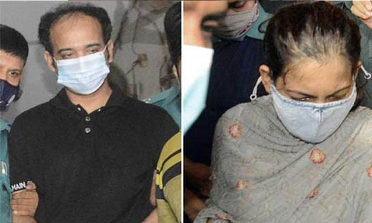ইভ্যালি’র রাসেল-শামীমার তিন বছরের কারাদণ্ড