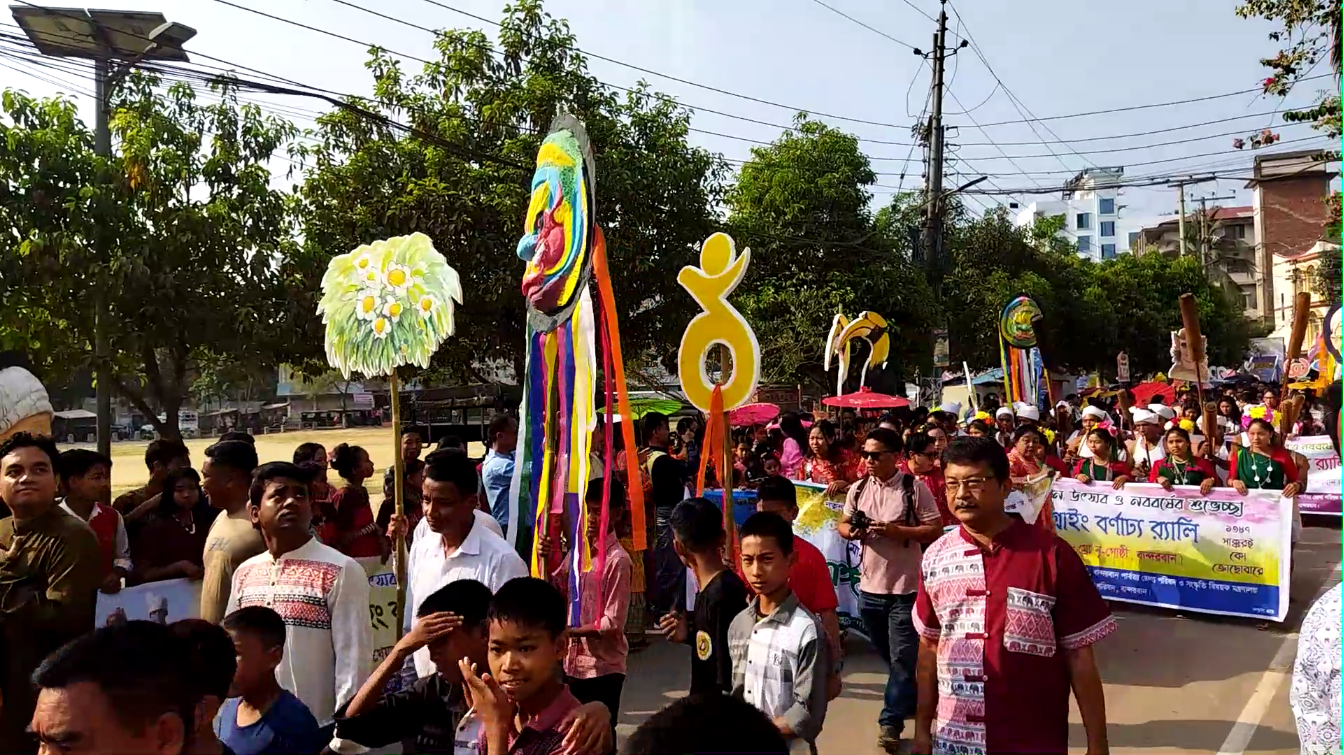 বান্দরবানে মারমাদের সাংগ্রাই উৎসব শুরু