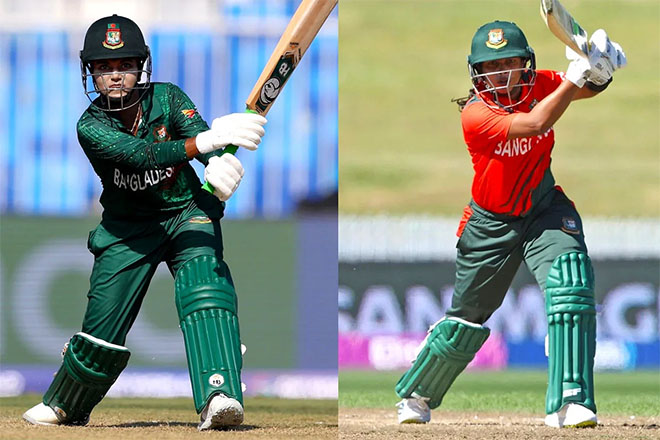 ক্যারিয়ার সেরা র‌্যাংকিংয়ে নিগার ও শারমিন