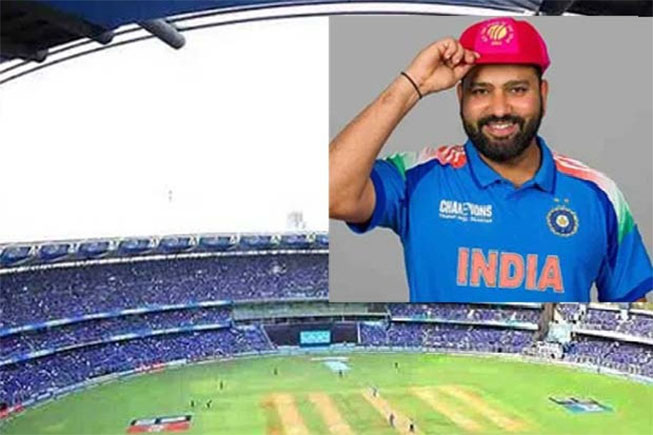 ওয়ানখেড়ে স্টেডিয়ামে রোহিত শর্মার নামে স্ট্যান্ড