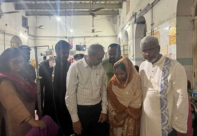 বাঞ্ছারামপুরে  নির্যাতনের শিকার শিশুটির চিকিৎসা সহায়তায় এগিয়ে এলেন তারেক রহমান