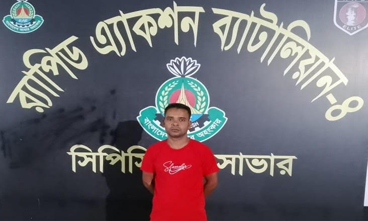 বগুড়ার হত্যা মামলার আসামী গ্রেফতার