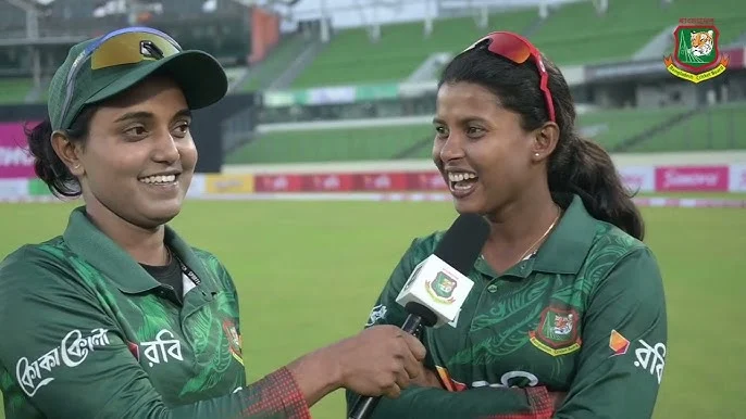 নারী বিশ্বকাপ বাছাইয়ের সেরা একাদশে বাংলাদেশের নিগার ও শারমিন