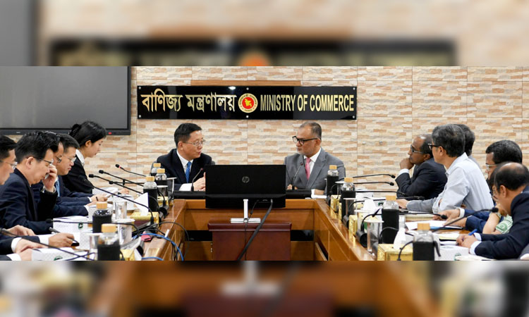 বাণিজ্য উপদেষ্টার সঙ্গে চীনের ইউনান প্রদেশের গভর্নরের সাক্ষাৎ 