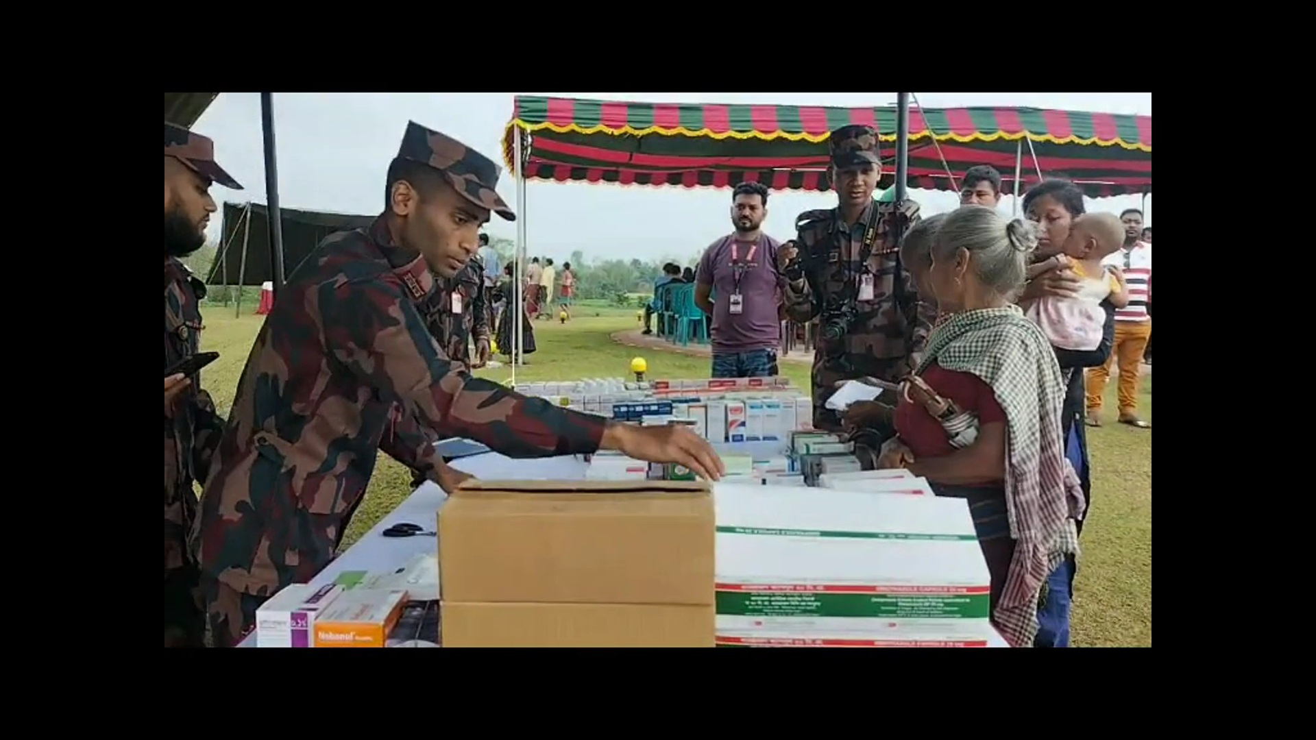 খাগড়াছড়িতে বিজিবি’র চিকিৎসা সেবা