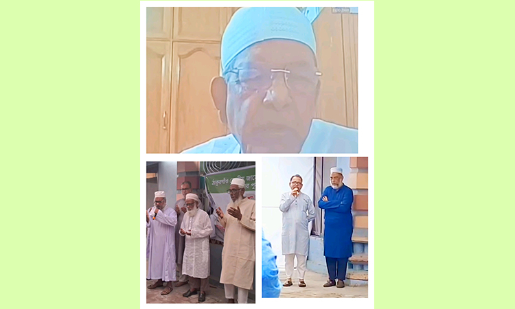 ঠাকুরগাঁওয়ের কেন্দ্রীয় জামে মসজিদ ভবনের নির্মাণ কাজ উদ্বোধন করলেন মির্জা ফখরুল