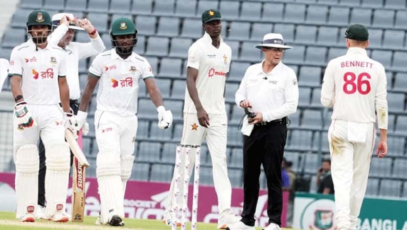 জিম্বাবুয়েকে ১৭৪ রানের টার্গেট দিল বাংলাদেশ
