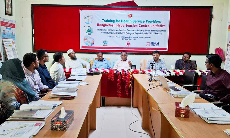 পটুয়াখালীতে অসংক্রামক রোগ নিয়ন্ত্রণ বিষয়ক কর্মশালা