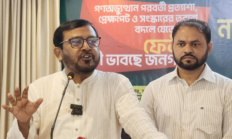 ঐকমত্য না হলে জুলাই অভ্যুত্থানের স্বপ্ন ব্যর্থ হবে : মজিবুর রহমান মঞ্জু