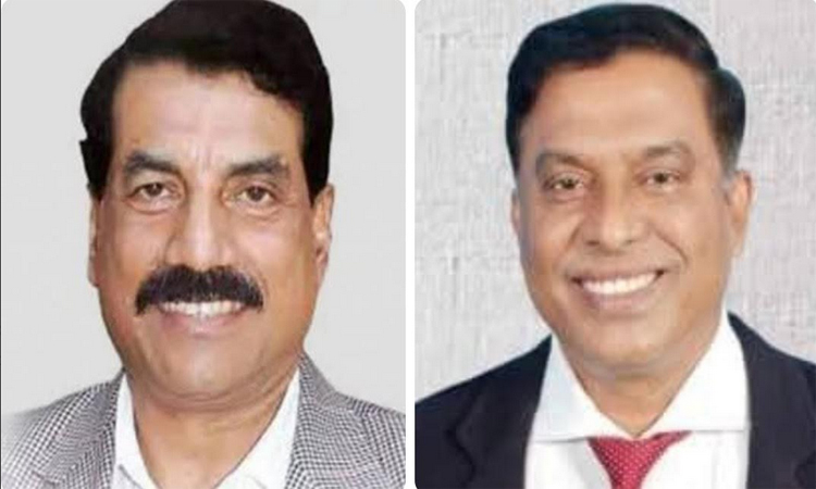 নরসিংদী জেলা বিএনপির সভাপতি খায়রুল কবির খোকন ও  সাধারণ সম্পাদক মঞ্জুর এলাহী