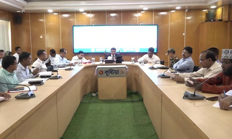 কুষ্টিয়ায় জাতীয়ভাবে উদযাপন করা হবে বিশ্বকবির ১৬৪তম জন্মবার্ষিকী