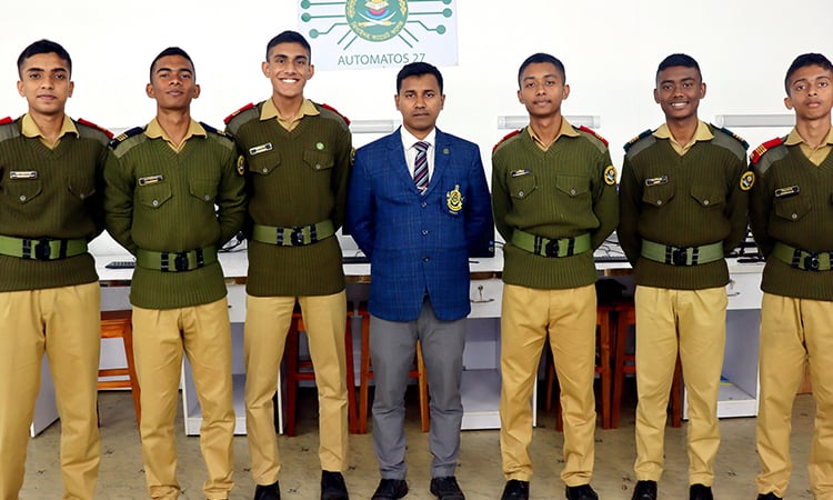 ‘লিভিং ইন এ হেলদি স্পেস’ প্রতিযোগিতায় ঝিনাইদহ ক্যাডেট কলেজ প্রথম 