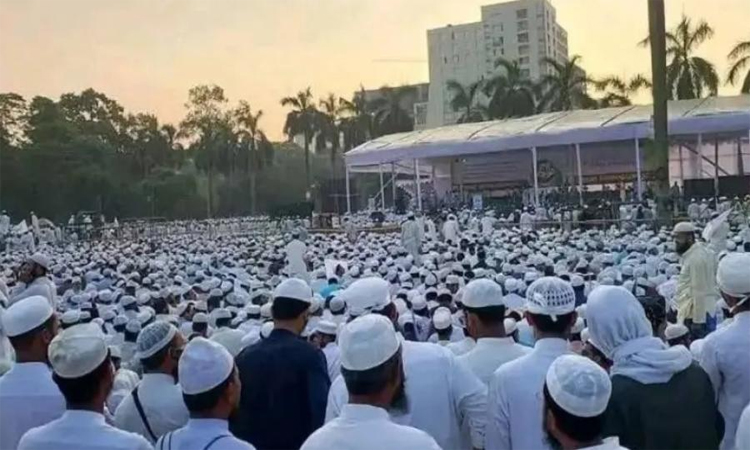 শাপলা চত্বর হত্যাকাণ্ডের বিচার দাবি হেফাজতে ইসলামের 