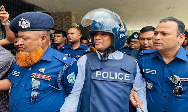 দুই মামলায় গ্রেফতার দেখানো হলো সাবেক এমপি মাজাহারুল সুজনকে