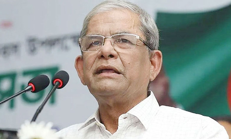 বিমানবন্দর থেকে গুলশান পর্যন্ত কাউকে ফুটপাত থেকে সড়কে না নামার আহ্বান মির্জা ফখরুলের  