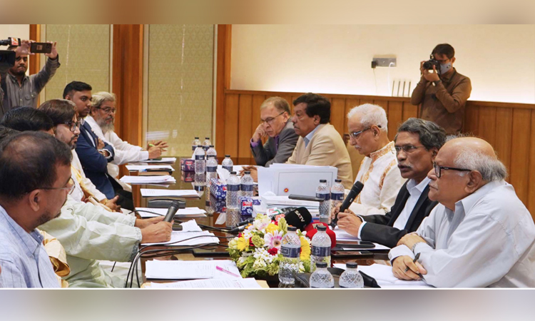 ঐকমত্য কমিশনের সাথে ভাসানী অনুসারী পরিষদের আলোচনা