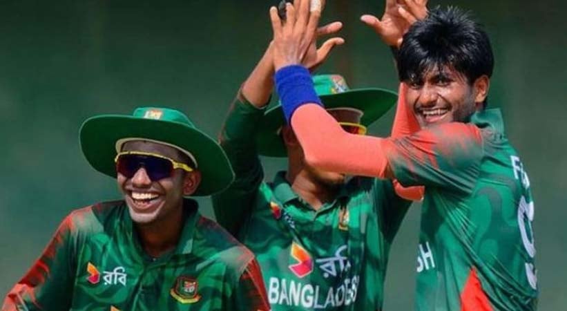 শেষ ম্যাচ পরিত্যক্ত হওয়ায় সিরিজ জিতল বাংলাদেশ অনূর্ধ্ব-১৯ দল