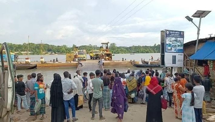 রাঙ্গামাটির চন্দ্রঘোনা-রাইখালী নৌ রুটে ফেরি চলাচল ৫ দিন বন্ধ থাকবে