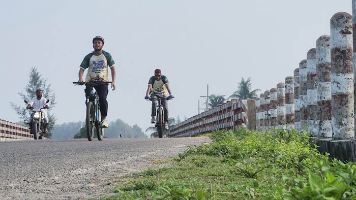 কক্সবাজার মেরিন ড্রাইভে 'বৈশাখী ট্রায়াথলন' অনুষ্ঠিত