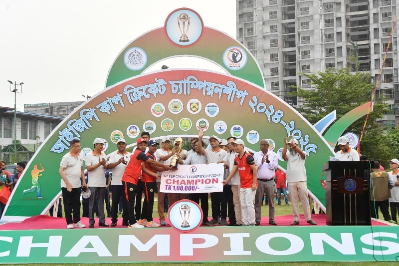 আইজিপি কাপ ক্রিকেটে ইন্ডাস্ট্রিয়াল পুলিশ চ্যাম্পিয়ন
