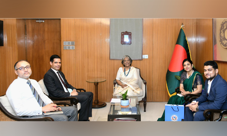 মহিলা ও শিশু বিষয়ক উপদেষ্টার সঙ্গে নেপালের রাষ্ট্রদূতের সাক্ষাৎ