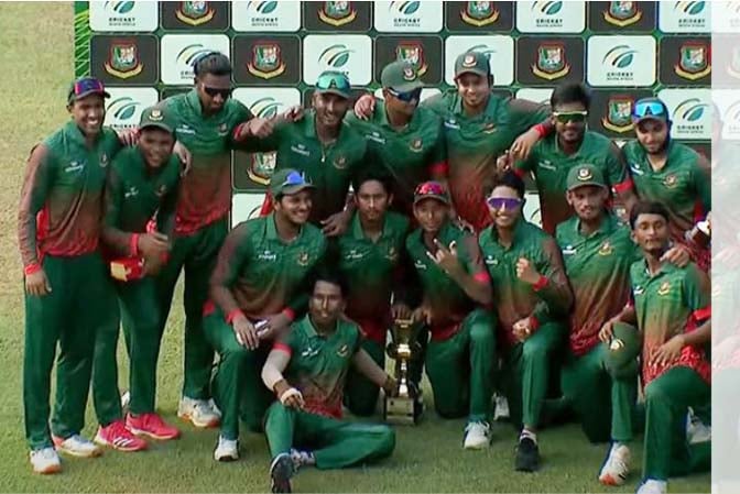 রাকিবুলের অলরাউন্ড নৈপুণ্যে সিরিজ জিতল বাংলাদেশ ইমার্জিং দল
