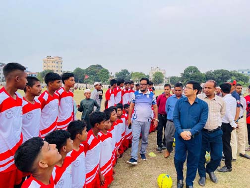 সিরাজগঞ্জে অনূধর্ব-১৫ ফুটবল প্রশিক্ষণ সমাপ্ত