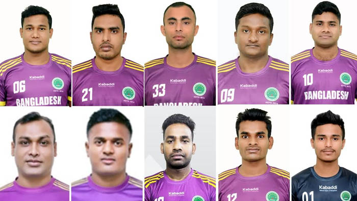 ভারতের প্রো কাবাডির নিলামের জন্য বাংলাদেশের ১০ খেলোয়াড় চূড়ান্ত