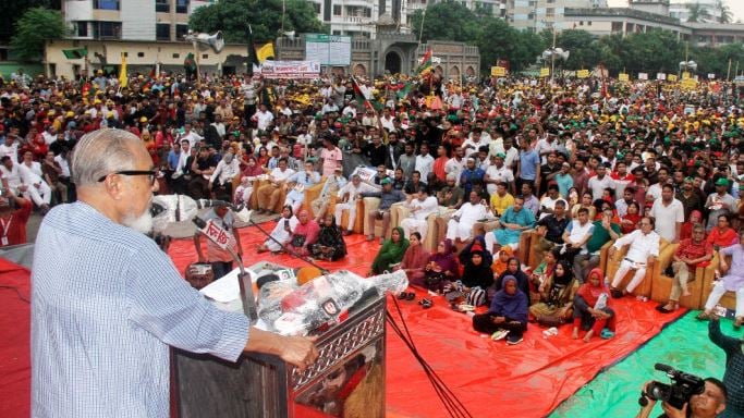 প্রস্তুতি সম্পন্ন হলে ডিসেম্বরে নির্বাচনে সমস্যা কোথায় : প্রশ্ন নজরুল ইসলাম খানের