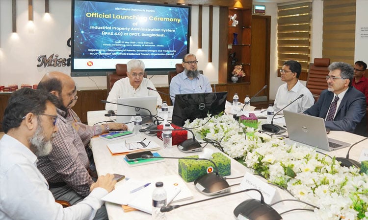 মেধাস্বত্ত সংরক্ষণের ফলে উদ্যোক্তাদের ব্যবসা সুরক্ষা বৃদ্ধি পাবে: শিল্প উপদেষ্টা