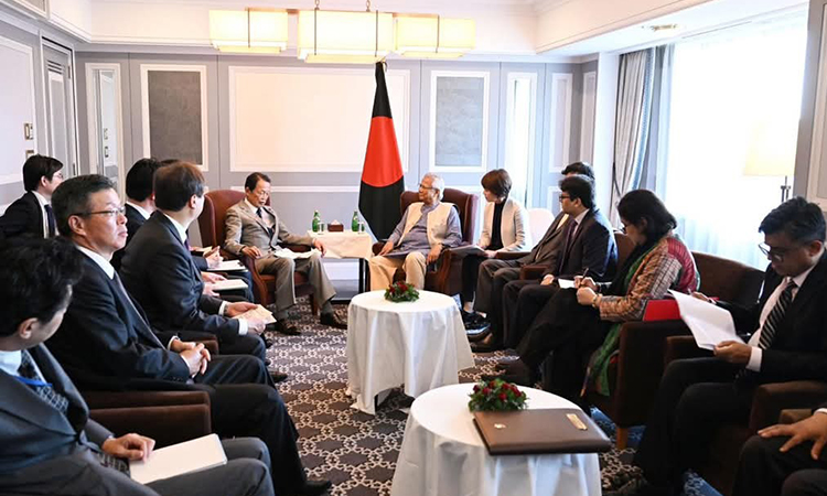 টোকিও সফরের সূচনা করলেন প্রধান উপদেষ্টা, বাংলাদেশের সঙ্গে সম্পর্ক জোরদারে আগ্রহী জাপান