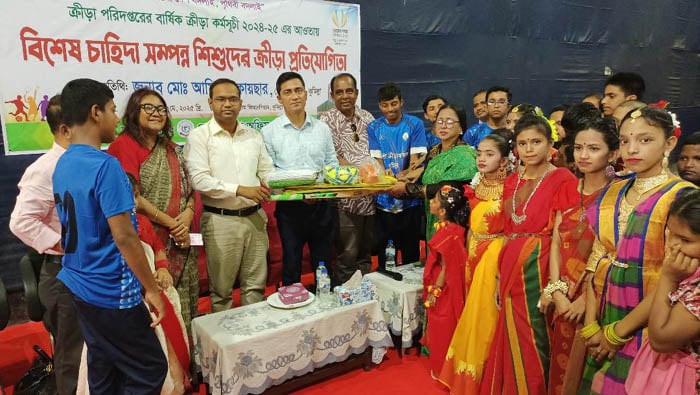 কুমিল্লায় বিশেষ চাহিদা সম্পন্ন শিশুদের ক্রীড়া প্রতিযোগিতা অনুষ্ঠিত
