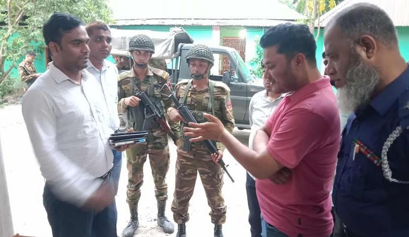 সেনাবাহিনীর সহায়তায় অভিযানে সিরাজগঞ্জে ব্রিটিশ টোব্যাকো ডিপোর মালিককে ৫০ হাজার টাকা জরিমানা