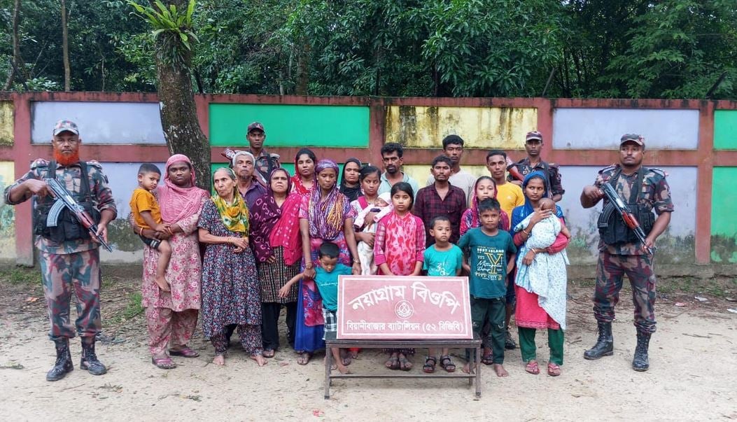 সিলেট সীমান্তে আরও ২১ জনকে ঠেলে পাঠালো বিএসএফ