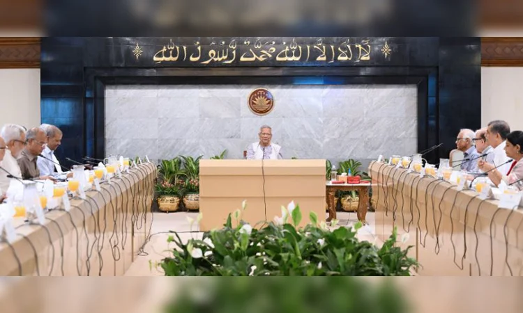 উপদেষ্টা পরিষদের সভায় ২০২৫-২৬ অর্থবছরের বাজেট অনুমোদন