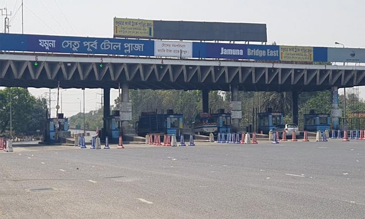 যমুনা সেতুতে ২৪ ঘণ্টায় টোল আদায় ৩ কোটি ৫৯ লাখ টাকা