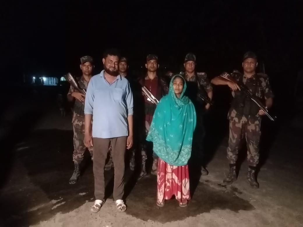 পঞ্চগড় সীমান্ত দিয়ে ৪ ভারতীয়সহ ১৬ জনকে পুশইন করেছে বিএসএফ