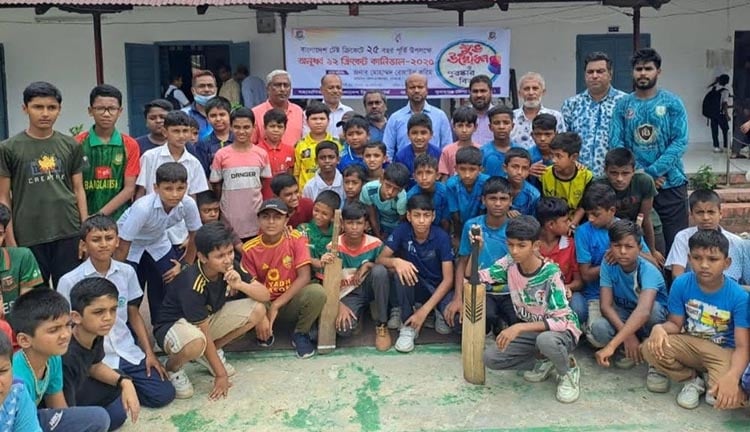 টেস্ট মর্যাদা প্রাপ্তির ২৫ বছর পূর্তিতে সুনামগঞ্জে ক্রিকেট উৎসব