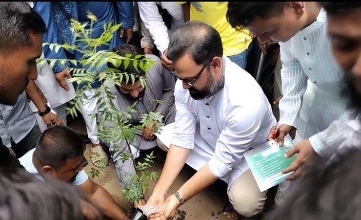 তারেক রহমানের নির্দেশে পল্লবী-রূপনগরে ২০ হাজার নিমের চারা রোপণের উদ্যোগ