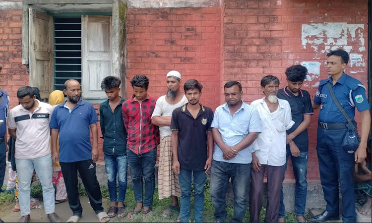 পাবনা মানসিক হাসপাতালে ৯ দালালের কারাদণ্ড