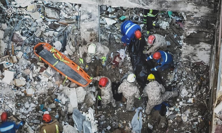 রাশিয়ার ইউক্রেনে সবচেয়ে বড় ড্রোন হামলার নিন্দা জাতিসংঘের