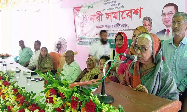 শেখ হাসিনার দোসররা লুকিয়ে থেকে দেশে অরাজকতা সৃষ্টি করছে : নার্গিস বেগম
