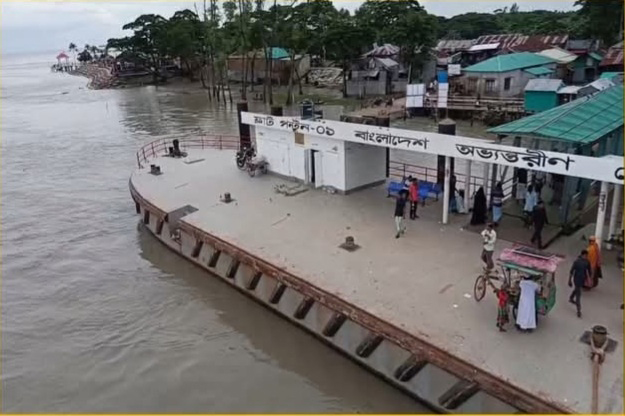 ভোলা উপকুলের নদনদীর ২০ রুটে লঞ্চ চলাচল বন্ধ
