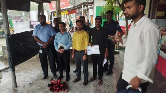মাগুরায় শব্দ দূষণ নিয়ন্ত্রণে জরিমানা ও হাইড্রোলিক হর্ণ জব্দ 